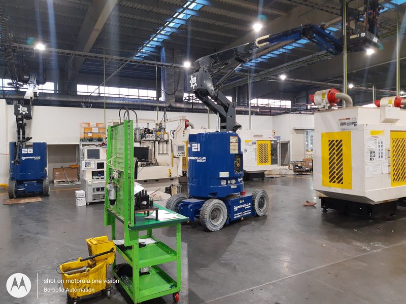 Machine installation